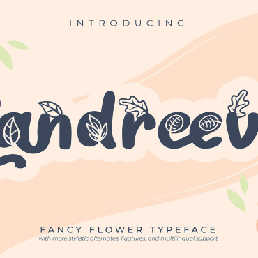 Vector Design Fonts 116722