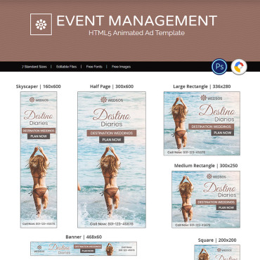 Management Wedding Animated Banners 117009