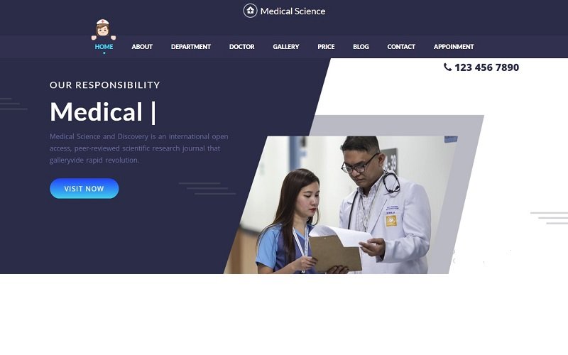 Medical Treatment Landing Page