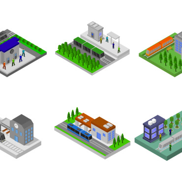 <a class=ContentLinkGreen href=/fr/kits_graphiques_templates_vectoriels.html>Vectoriels</a></font> transport isometric 117116