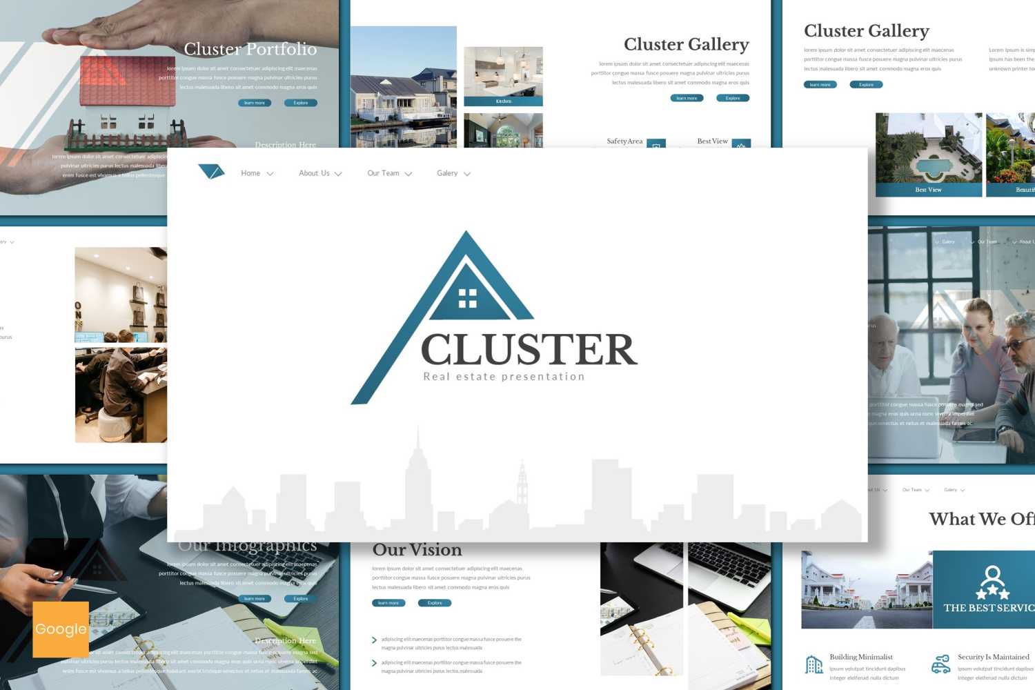 Cluster Google Slides