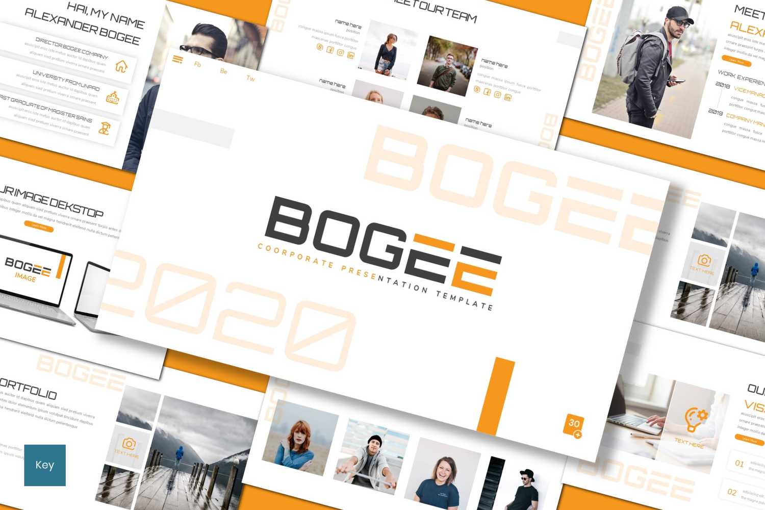 Bogee - Keynote template