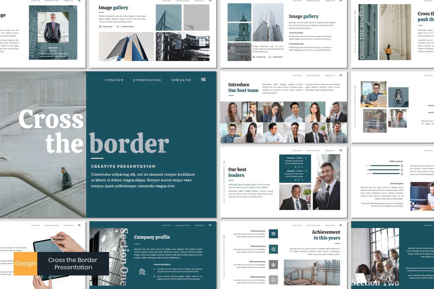 Cross The Border Google Slides