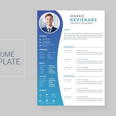 Resume Corporate Resume Templates 117162