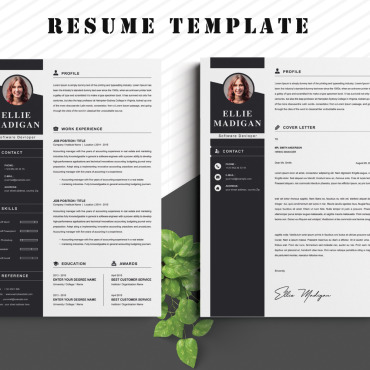 Page A4 Resume Templates 117168