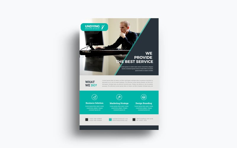 Undying - Flyer - Corporate Identity Template