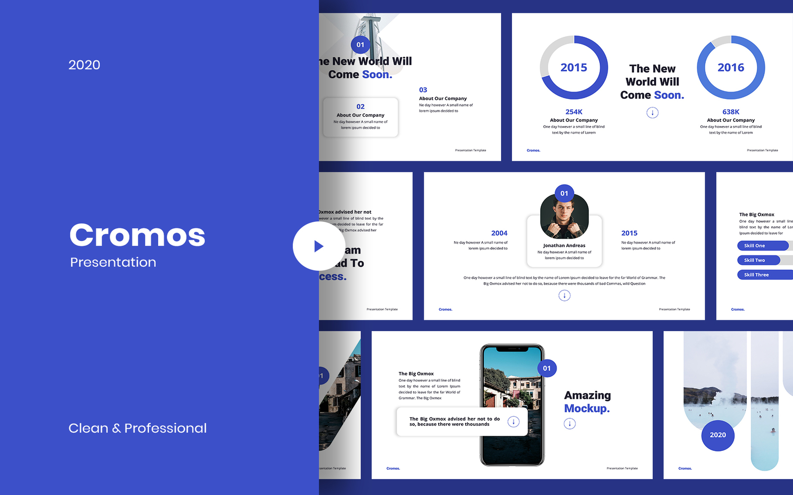 Cromos - Modern - Keynote template