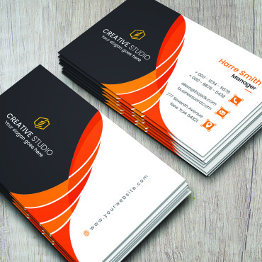 Cardcardcleancmykcolorcompanycorporatecreativedesigndesignerepsgreenhorizontalmodernpersonalprintprint Ready Corporate Identity 117220