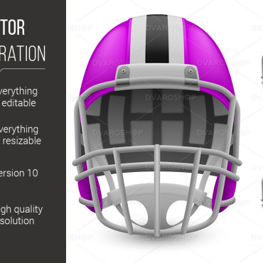 Football Magenta Vectors Templates 117264