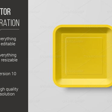 Plastic Food Vectors Templates 117313