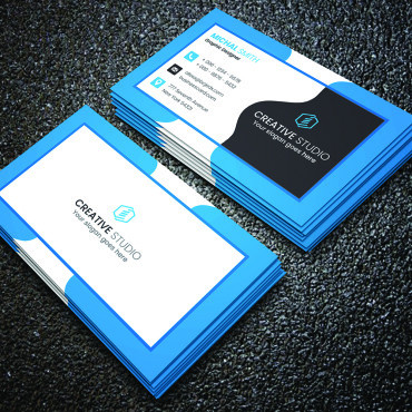 Cardcardcleancmykcolorcompanycorporatecreativedesigndesignerepsgreenhorizontalmodernpersonalprintprint Ready Corporate Identity 117392