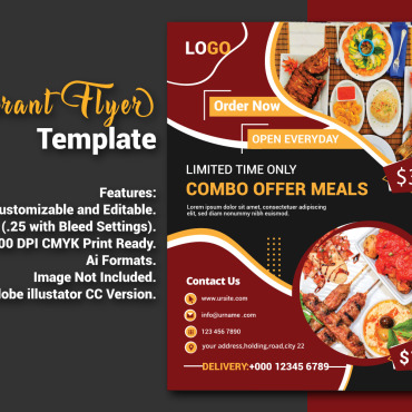 Catering Flyer Corporate Identity 117393