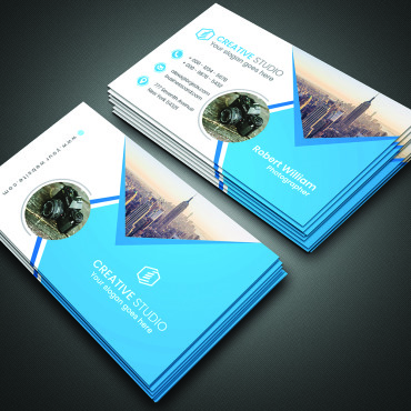 Cardcardcleancmykcolorcompanycorporatecreativedesigndesignerepsgreenhorizontalmodernpersonalprintprint Ready Corporate Identity 117409
