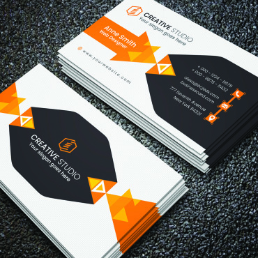 Cardcardcleancmykcolorcompanycorporatecreativedesigndesignerepsgreenhorizontalmodernpersonalprintprint Ready Corporate Identity 117411