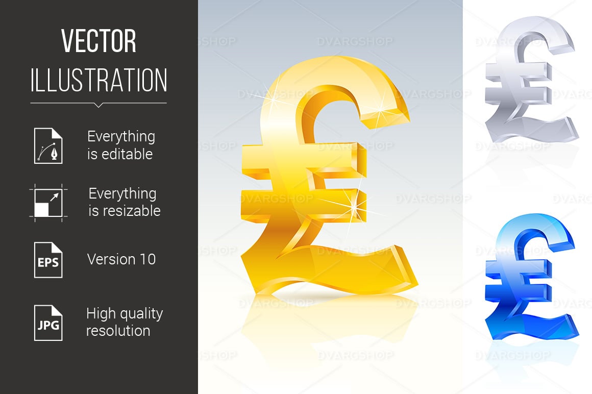 Abstract Pound Sign - Vector Image