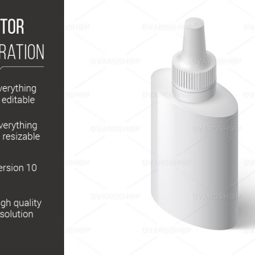 Bottle Medicine Vectors Templates 117487