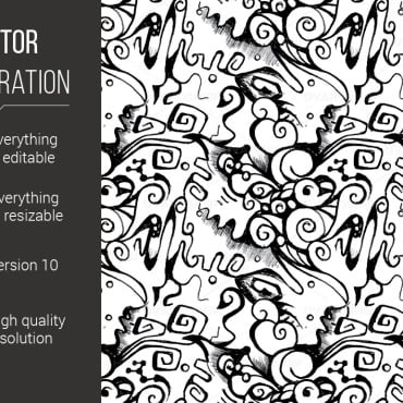 Pattern Abstract Vectors Templates 117498