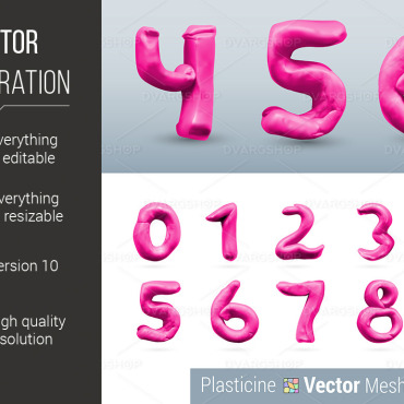 Set Color Vectors Templates 117545