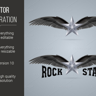 Star Music Vectors Templates 117569