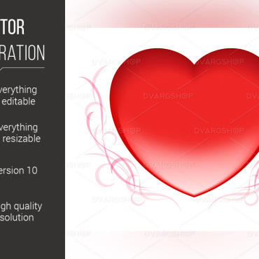 Heart Day Vectors Templates 117653