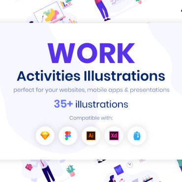 Activities Business Illustrations Templates 117694