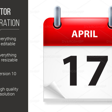 April Background Vectors Templates 117754