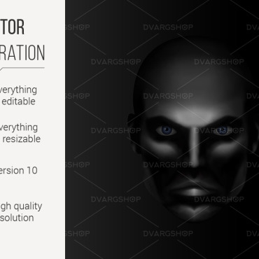 Male Serious Vectors Templates 117763