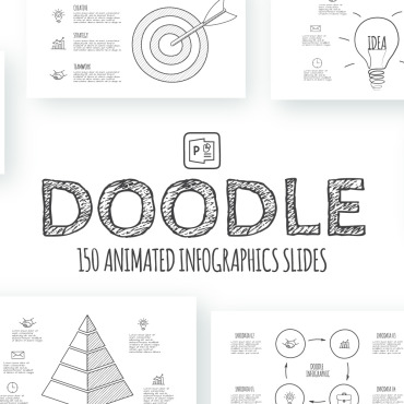 Doodle Infographic PowerPoint Templates 117822