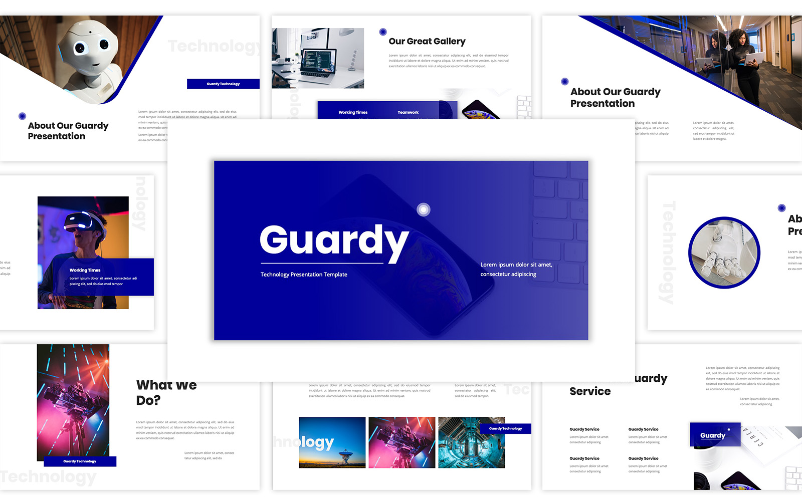 Guardy - Technology Google Slides