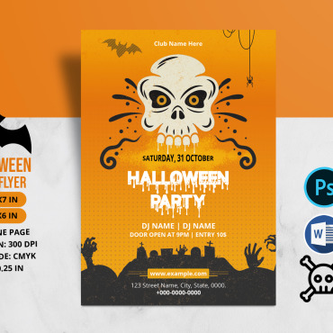 Party Flyer Corporate Identity 117997