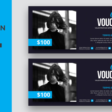 Coupon Template Corporate Identity 117999