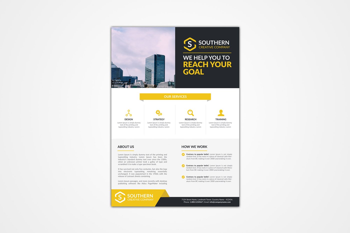 Business Flyer - Corporate Identity Template