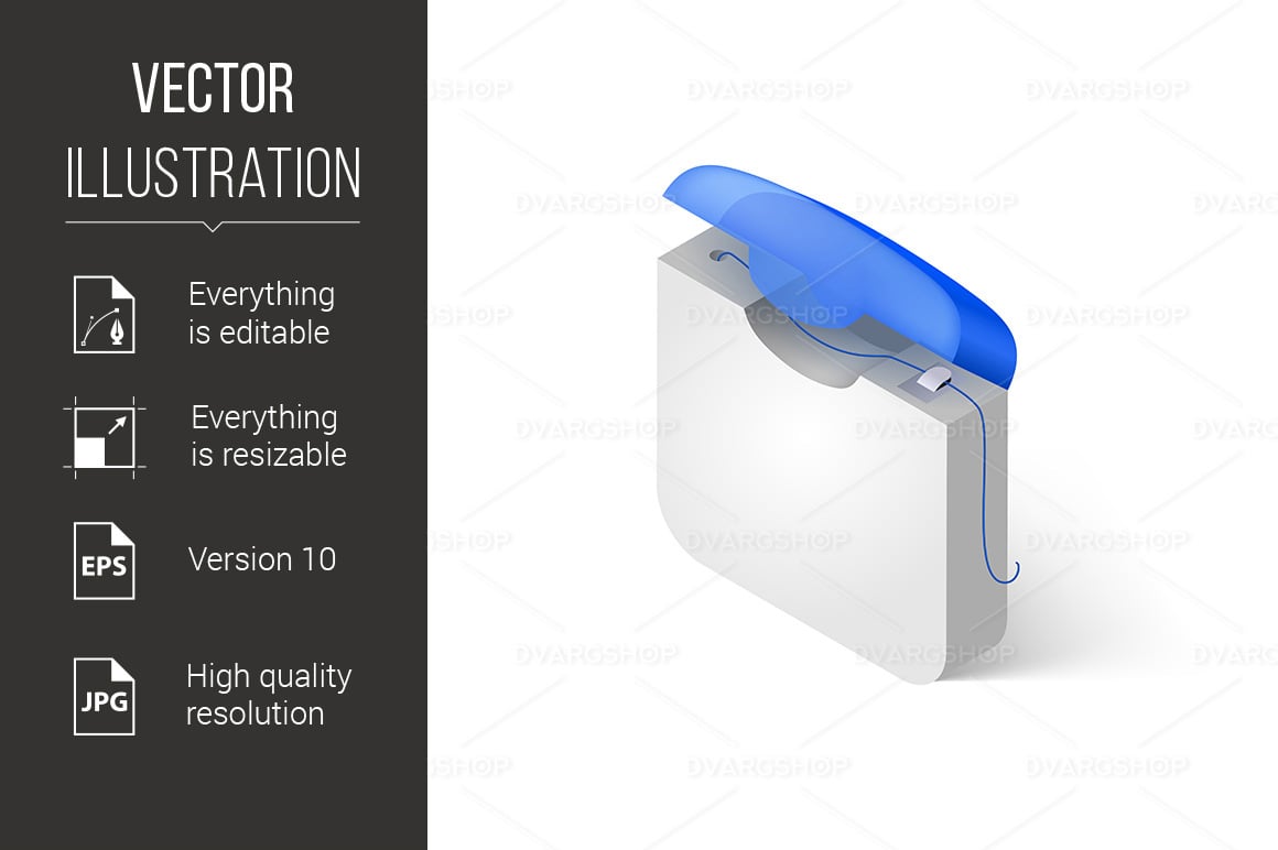 Dentist Tools - Vector Image