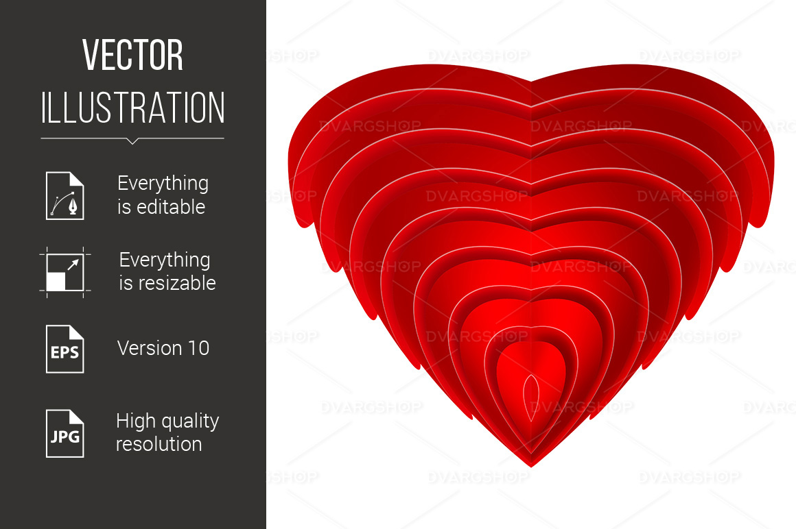 Heart - Vector Image