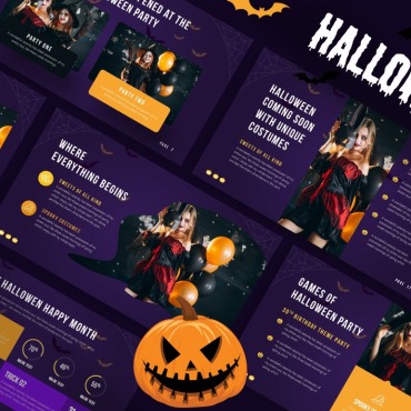 Background Horror PowerPoint Templates 118662