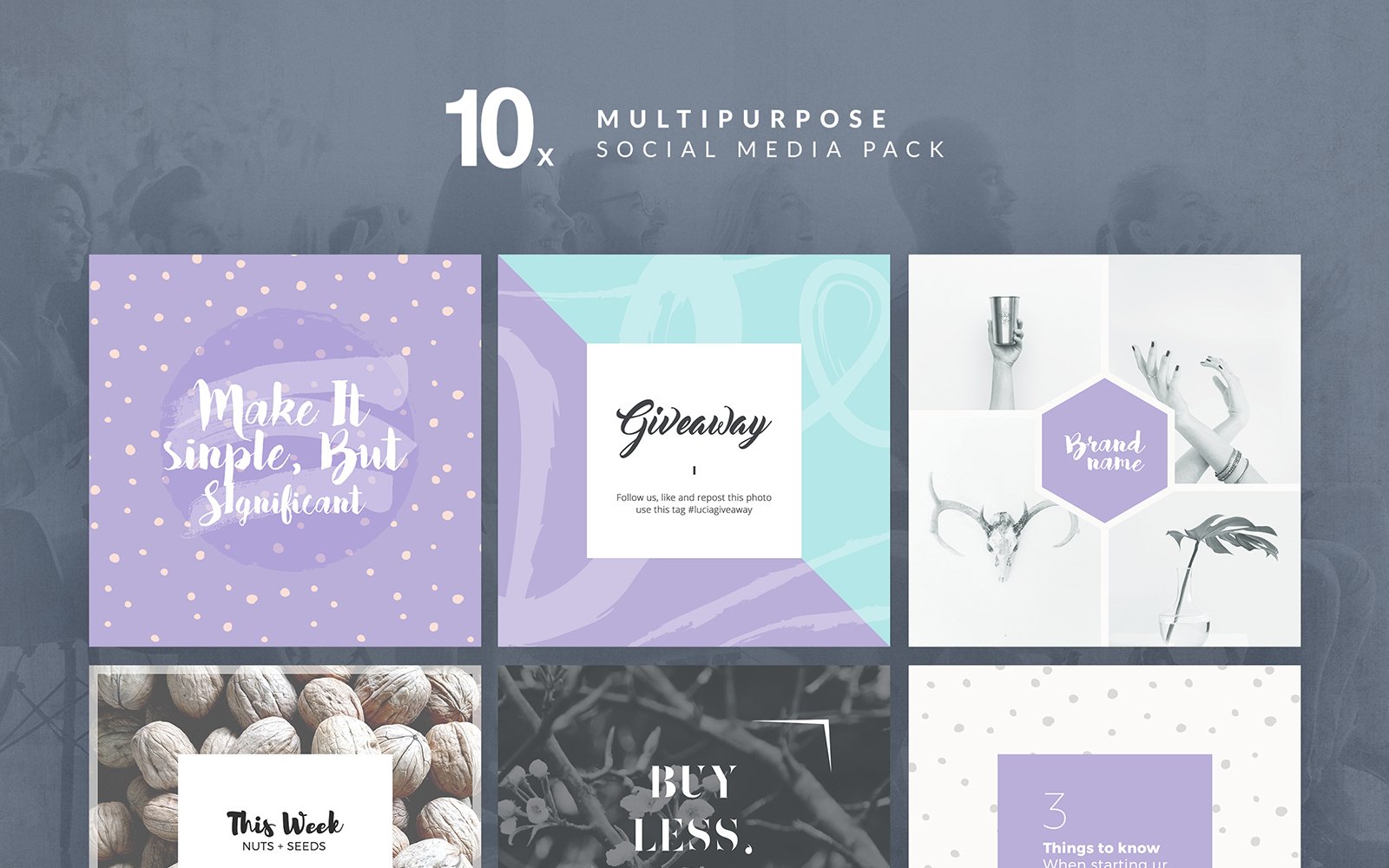 Multipurpose Pack Social Media Template