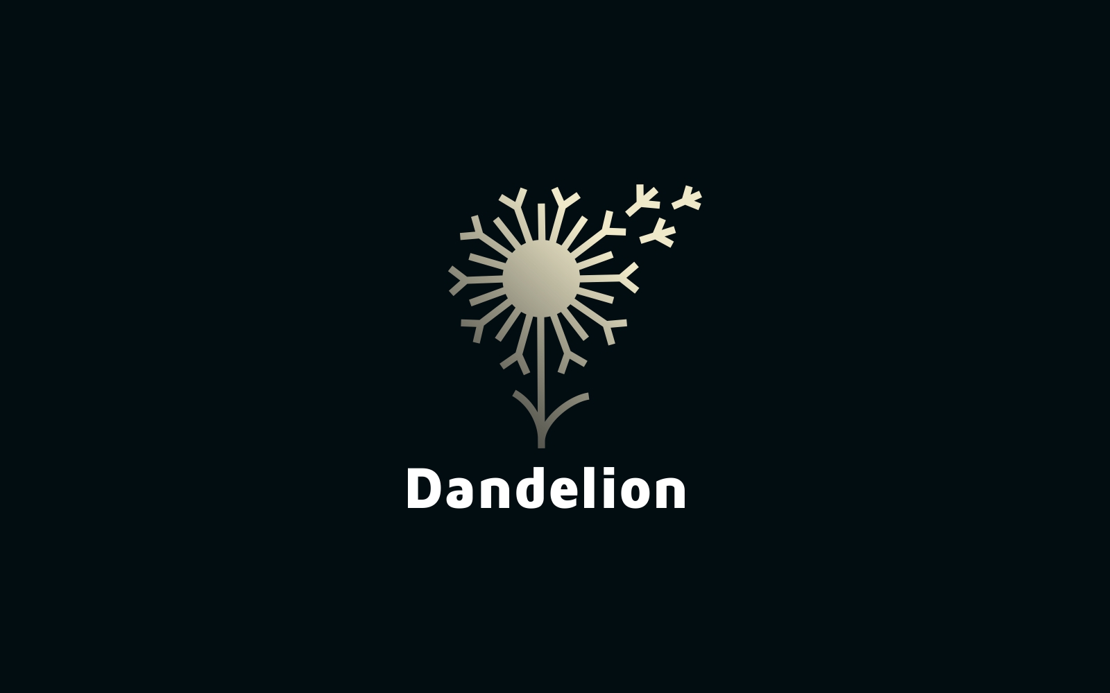 Dandelion Logo Template