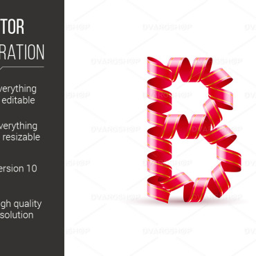 Red Font Vectors Templates 118867