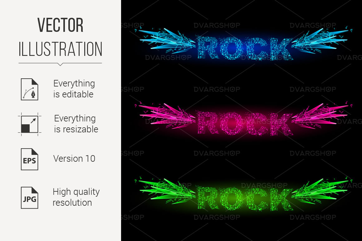 Rock Star - Vector Image