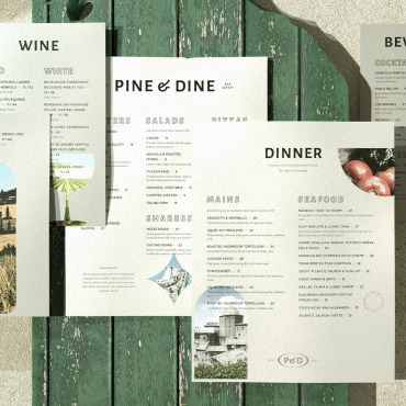 Menu Design Corporate Identity 118978