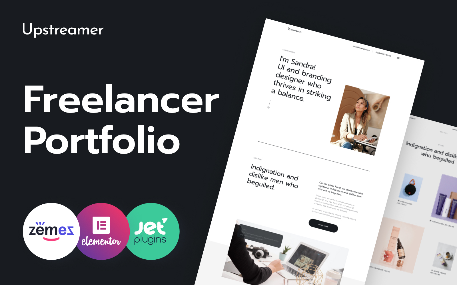 Upstreamer - Freelancers Marketplace WordPress Theme