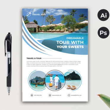 Travel Letter Corporate Identity 119007
