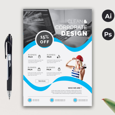 Flyer Business Corporate Identity 119010