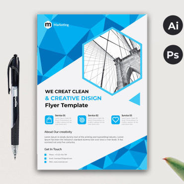 Flyer Business Corporate Identity 119015
