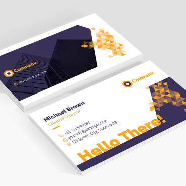 Card Profile Corporate Identity 119066