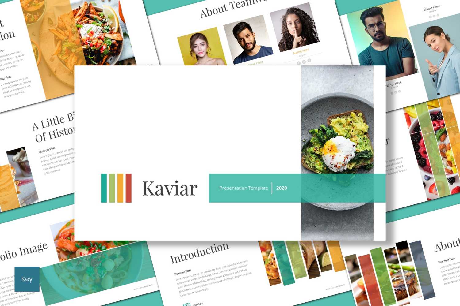 Kaviar - Keynote template