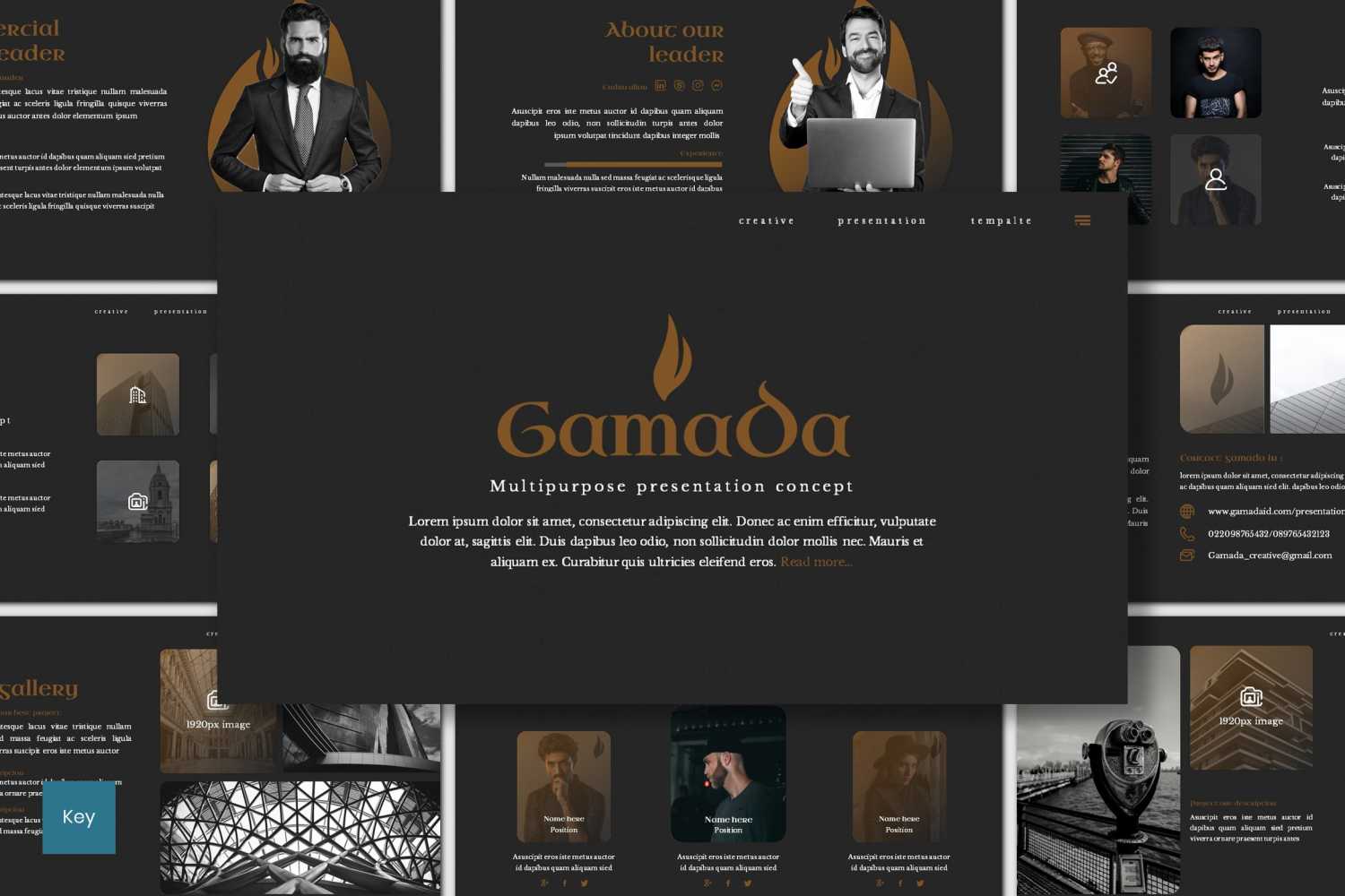 Gamada - Keynote template