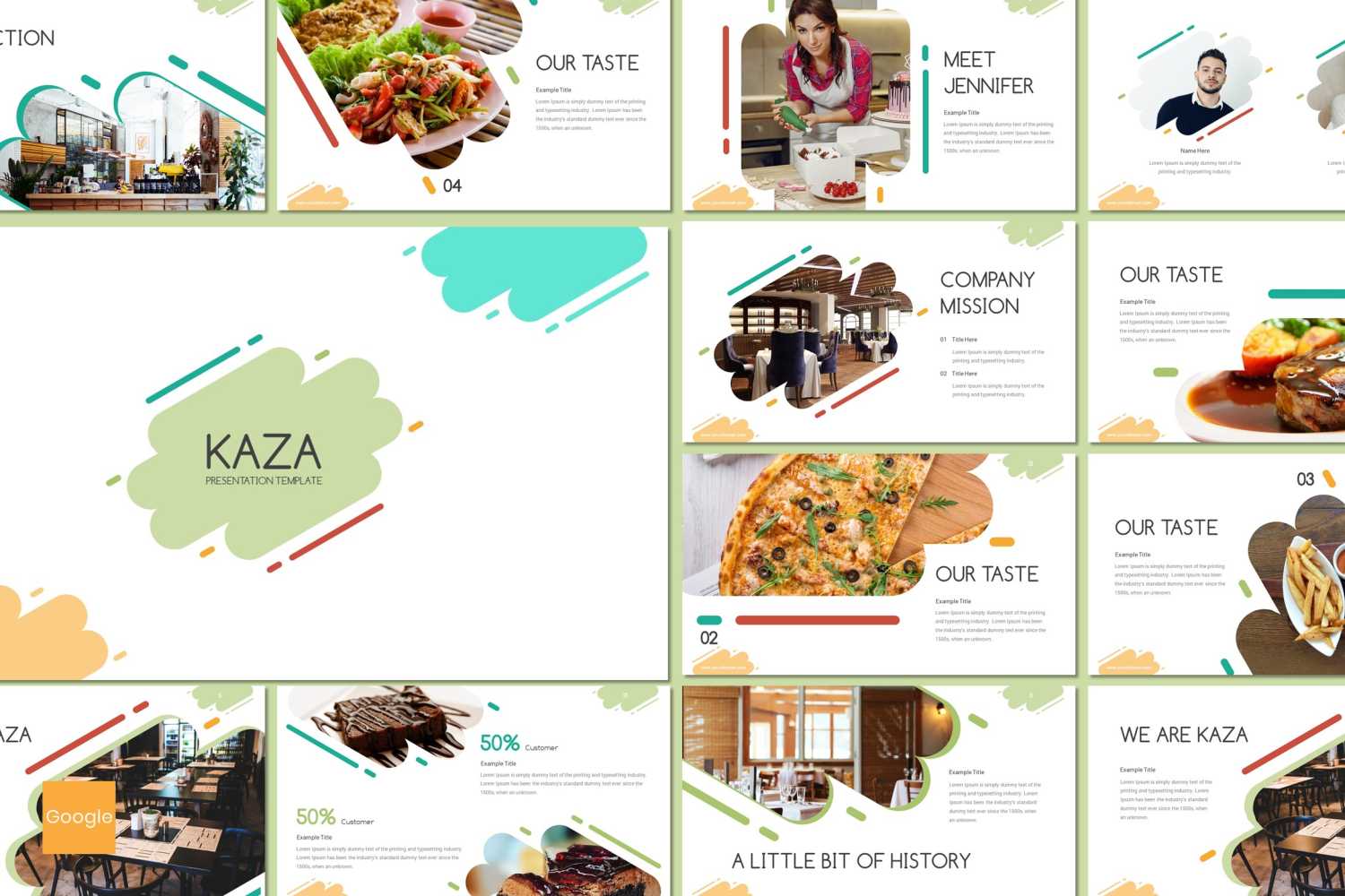 Kaza Google Slides