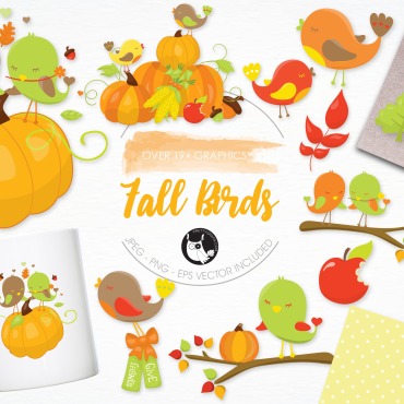 Fall Autumn Vectors Templates 119321