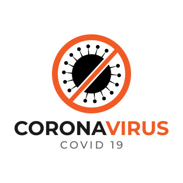 Virus Diseasecoronavirusdesignelementflatviruscovidsickillnesshealthpandemic2020 Logo Templates 119480
